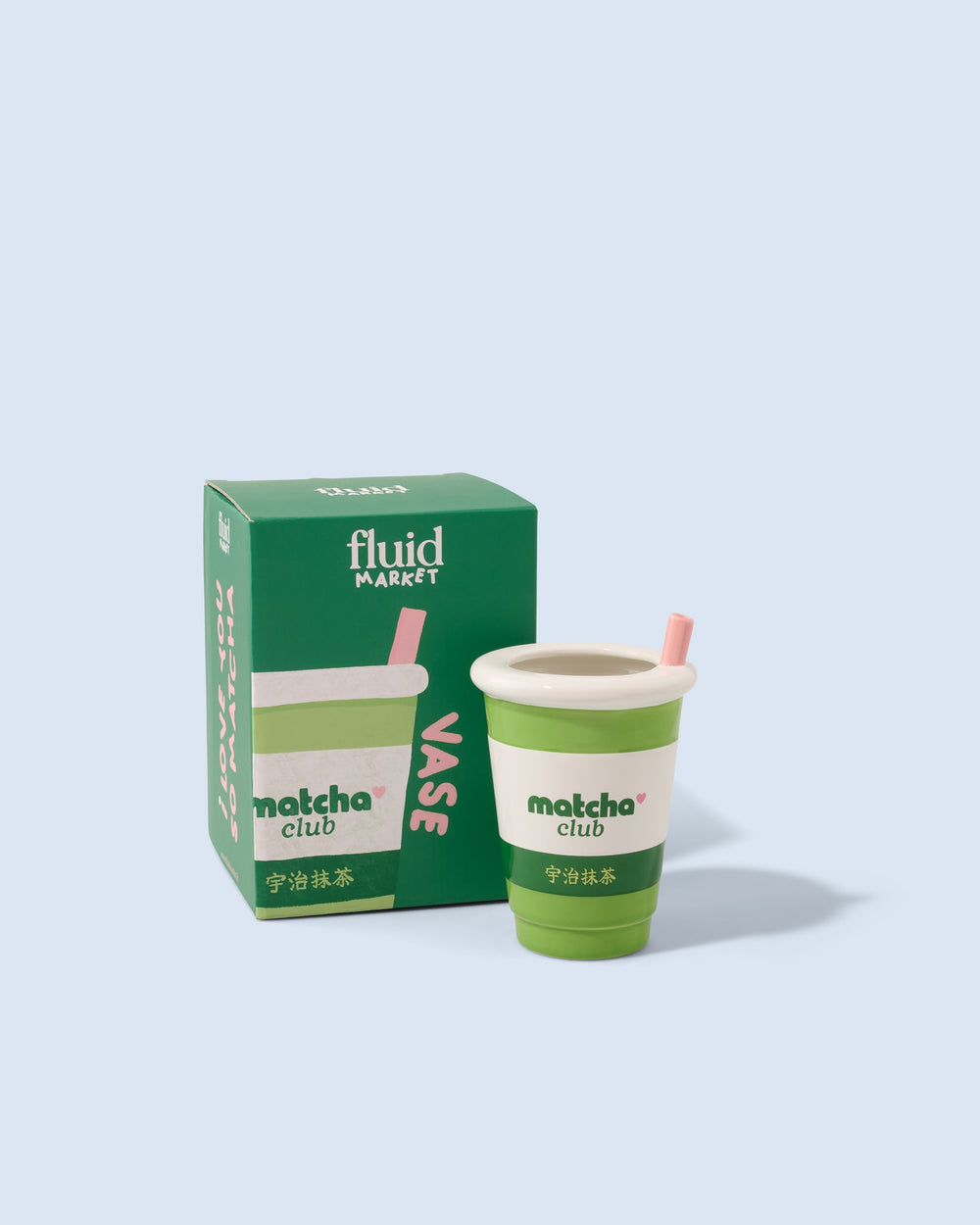 Jarrón Matcha