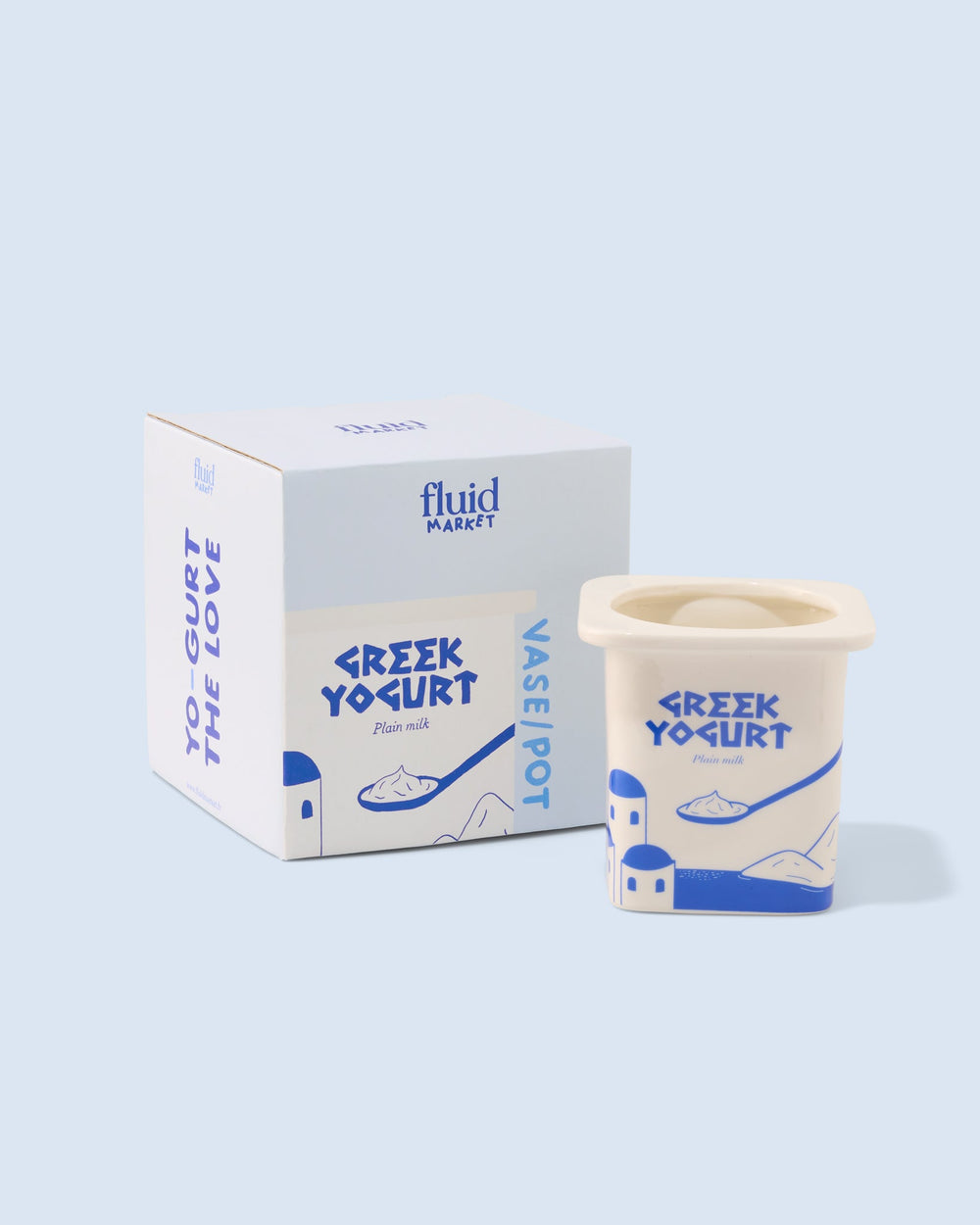 Griekse Yoghurt Vaas / Pot