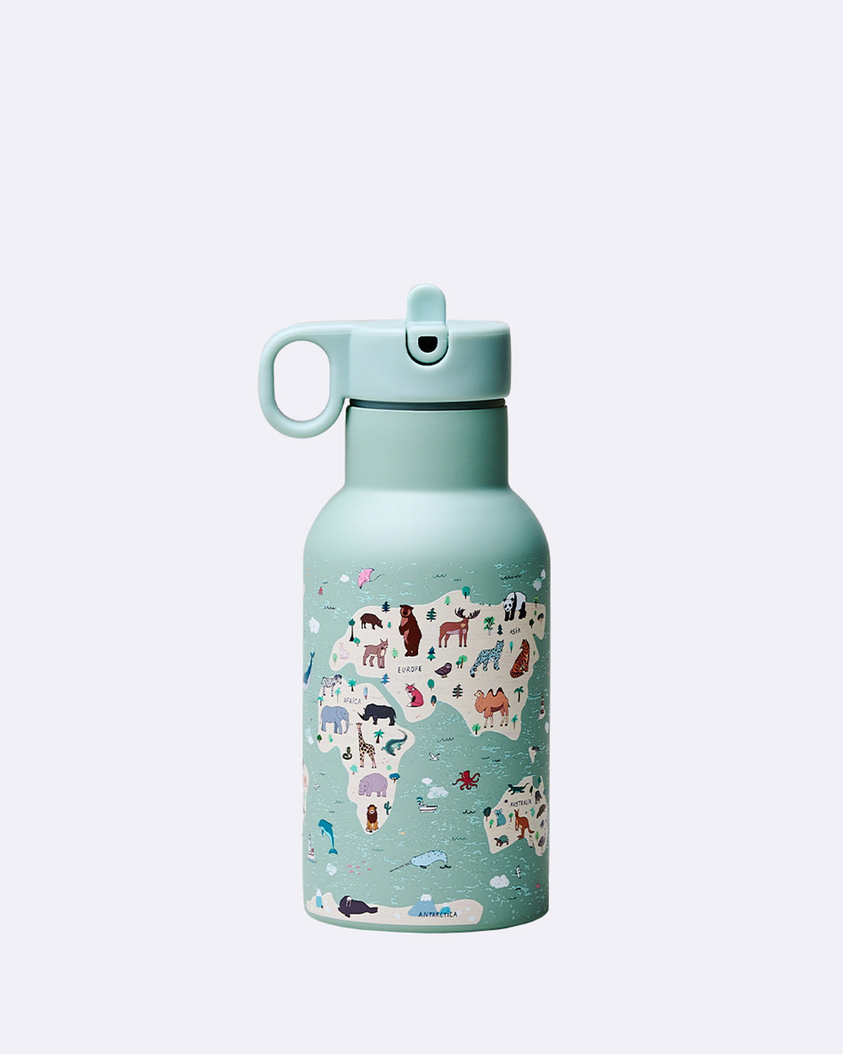 Botella infantil Bioloco Sky - Mapa de animales