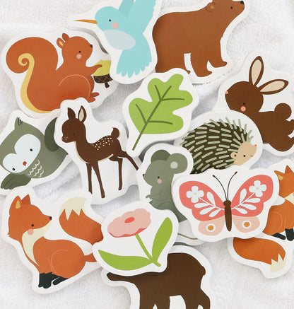 Jouets de bain en mousse - Amis de la forêt – vue 4 – A Little Lovely Company
