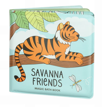 Livre de bain magique - Amis de la savane – A Little Lovely Company