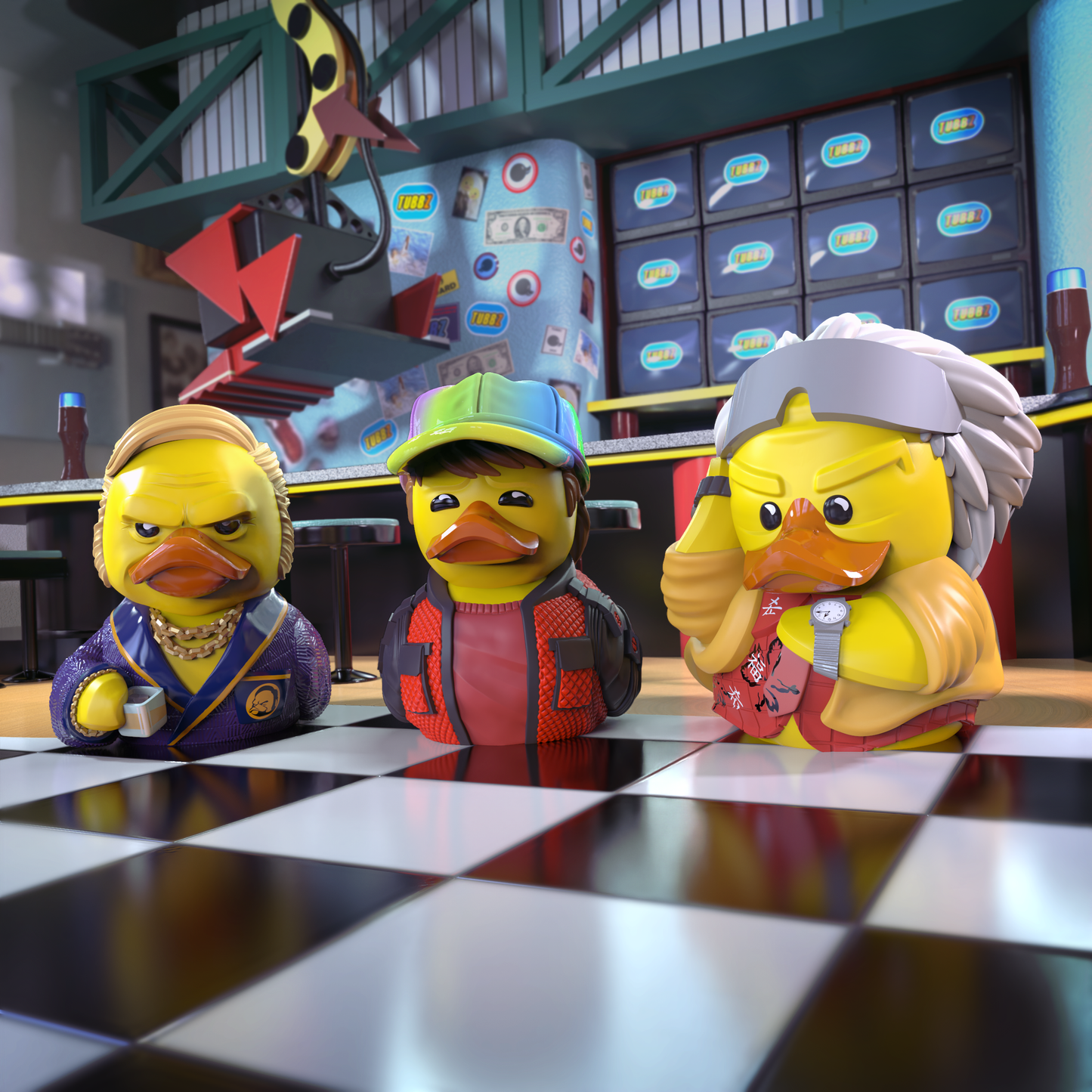 Canards Retour vers le Futur TUBBZ | Cosplaying Ducks Numskull