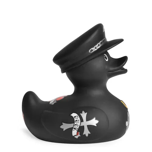 Pato motociclista