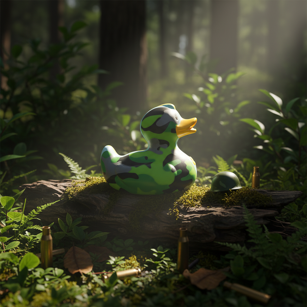 Fusión de camuflaje de pato