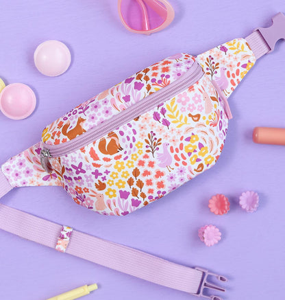 Sac banane enfant - Jardin fleuri – vue 5 – A Little Lovely Company