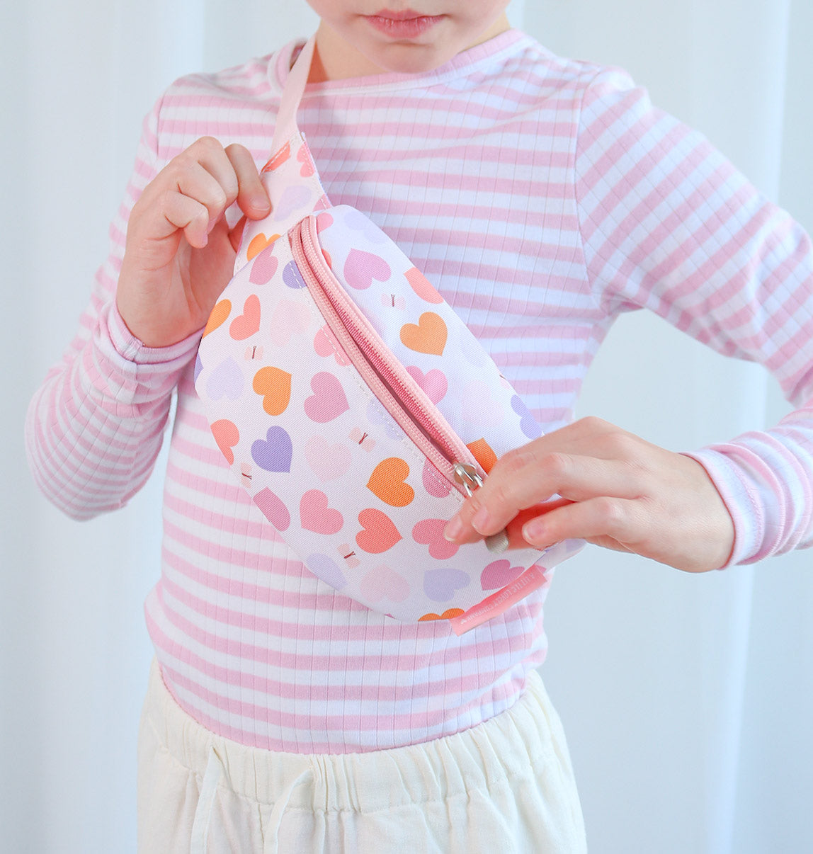 Sac banane enfant - Cœurs