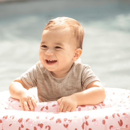Baby Float - Old Pink - Leopard - 0/1 Years