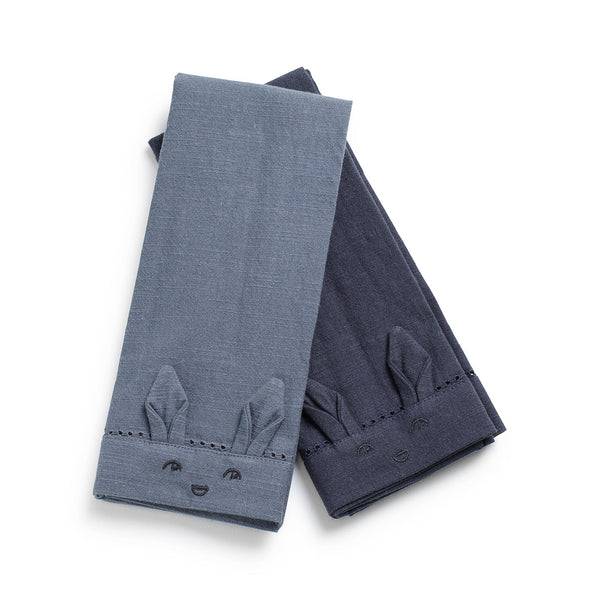 Lot de 2 Serviettes de Table Tender Blue / Juniper Blue