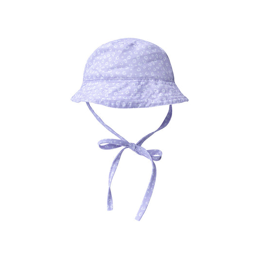 Sun Hat - Lila - Leopard