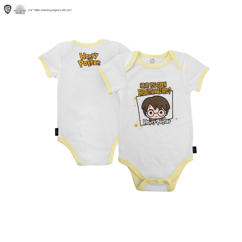 Body pour bébé et son bavoir Petit Sorcier
