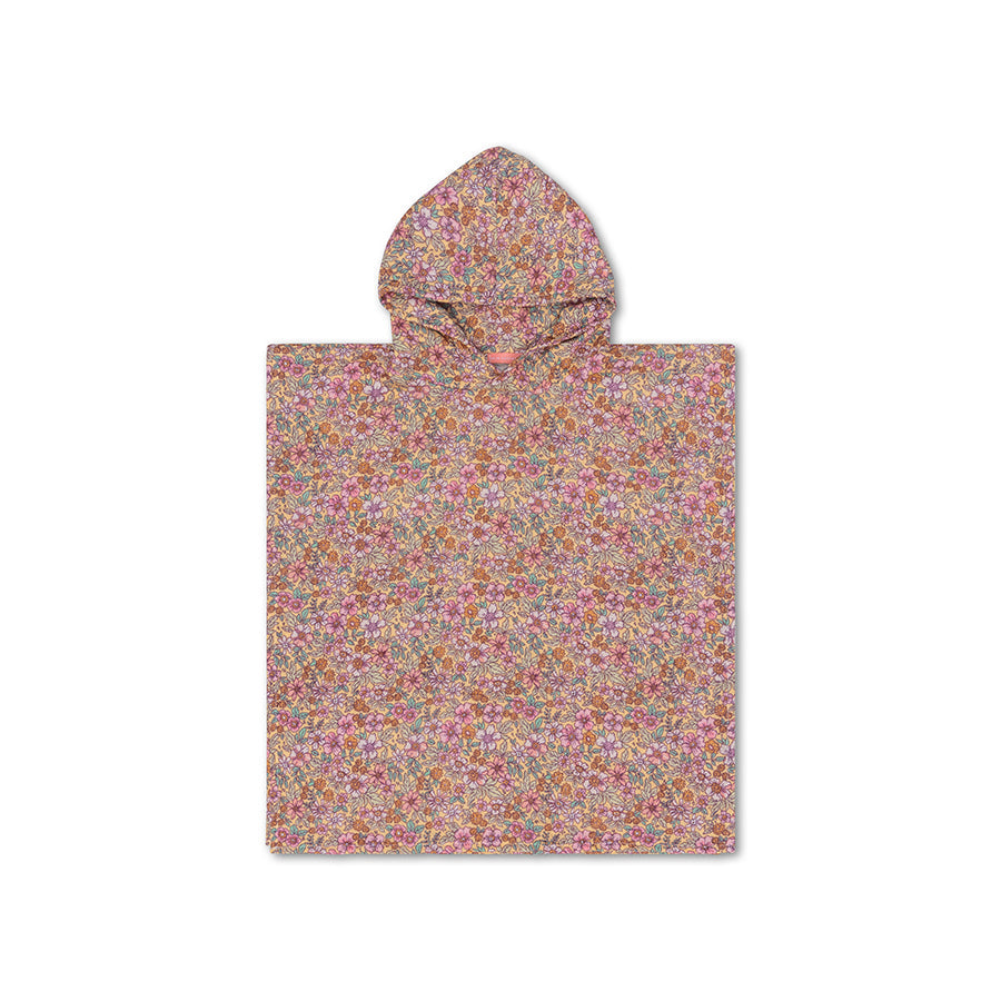 ビーチポンチョ - マルチカラー - ブロッサム - 50 x 50 cm