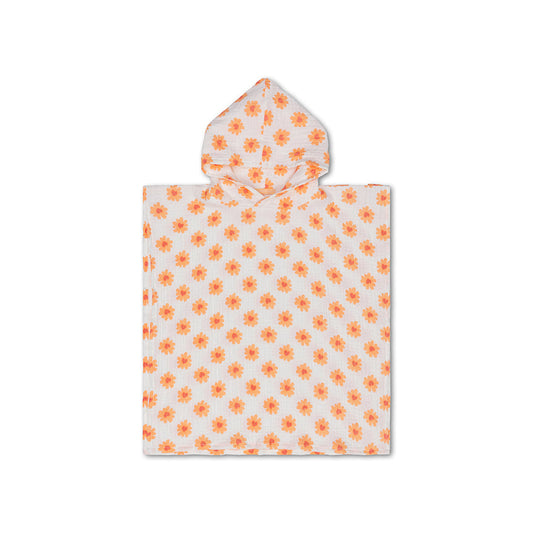 Beach Poncho - Multicolor - Floral Love - 50 x 50 cm