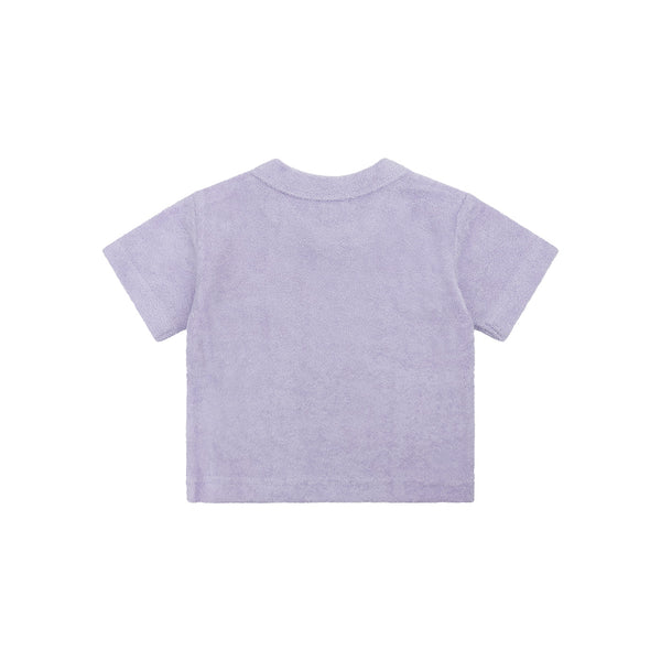 Beach T-Shirt Girls - Terry - Lila