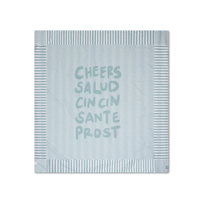 Beach Towel Microfiber - Green - Cheers - 180 x 180 cm