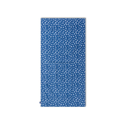 Beach Towel Microfiber - Blue - Leopard - 180 x 90 cm