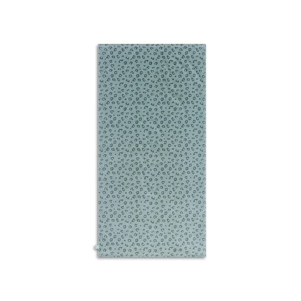 Beach Towel Cotton - Green - Leopard - 135 x 65 cm