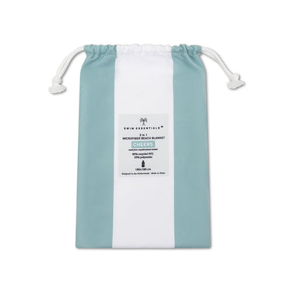 Beach Towel Microfiber - Green - Cheers - 180 x 180 cm