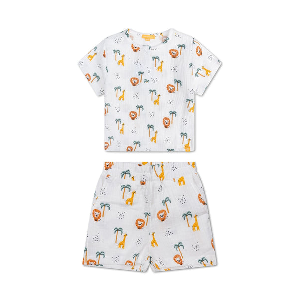 Beachwear Boys - Muslin - Multicolor - Jungle