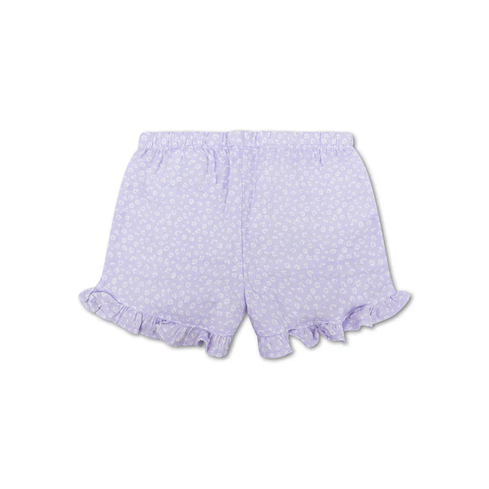 Beachwear Girls  - Muslin - Lila - Leopard