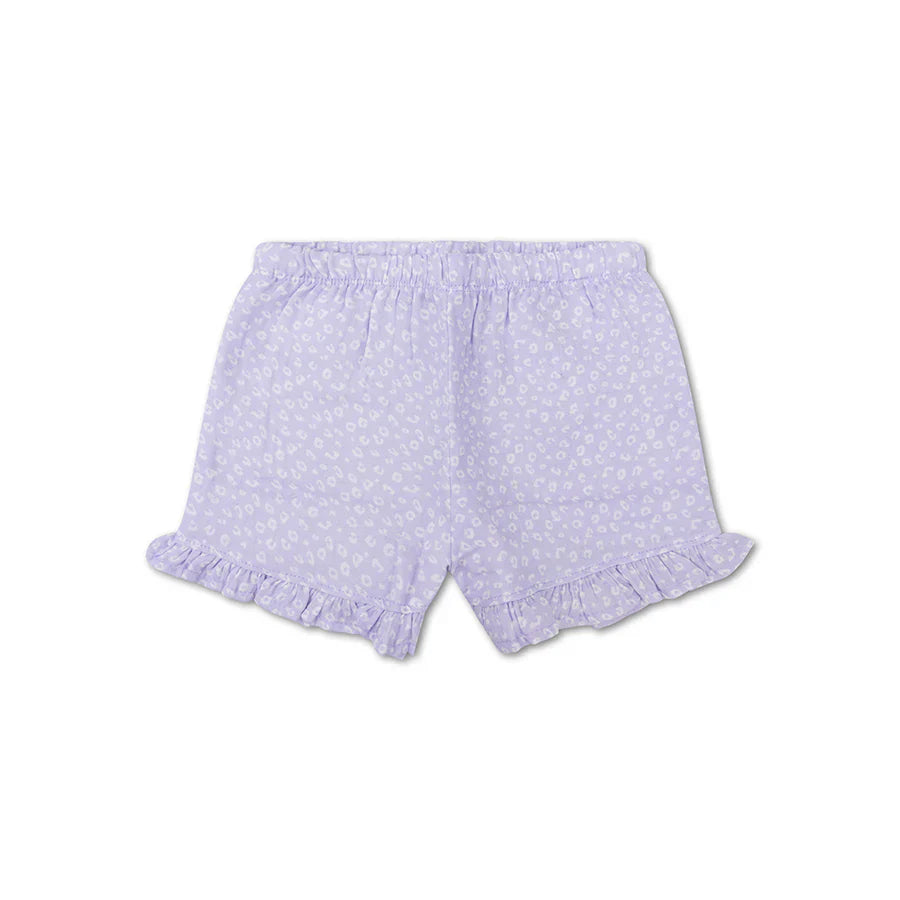 Beachwear Girls  - Muslin - Lila - Leopard