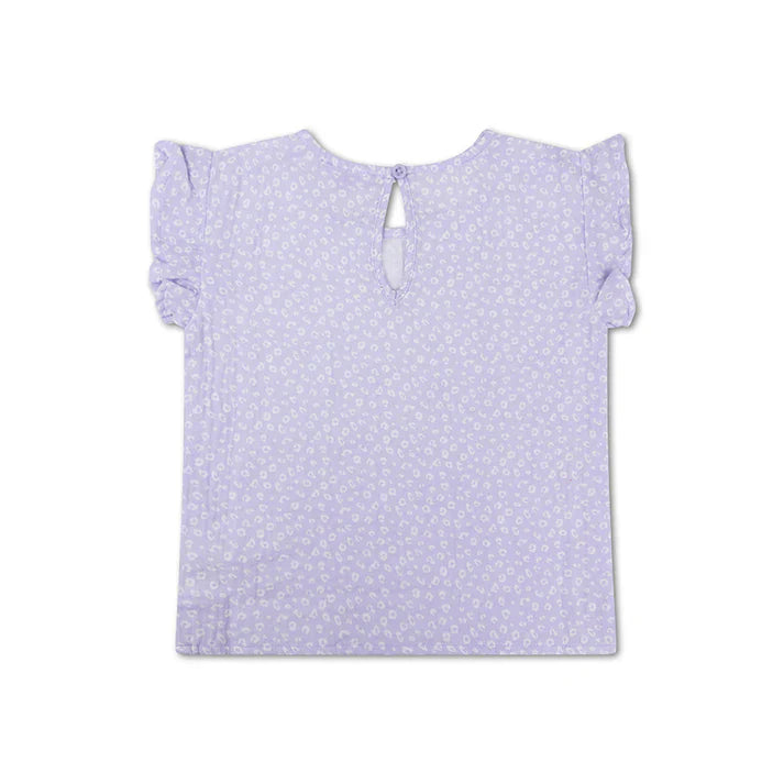 Beachwear Girls  - Muslin - Lila - Leopard