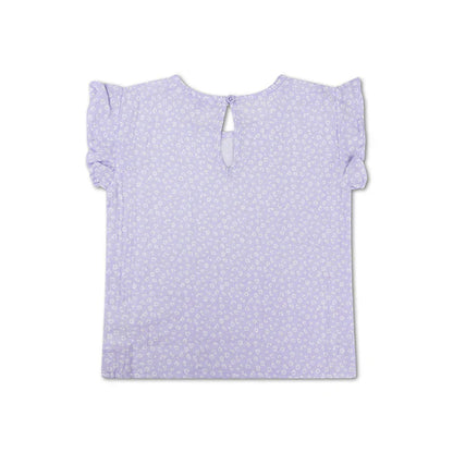 Beachwear Girls  - Muslin - Lila - Leopard