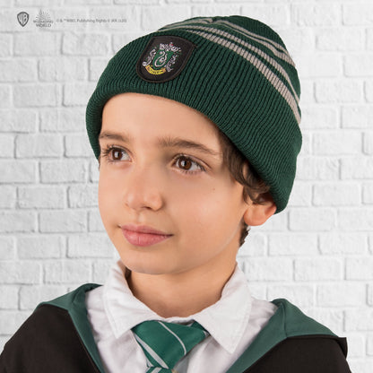 *Set Bonnet & Gants Tactiles Serpentard Enfants