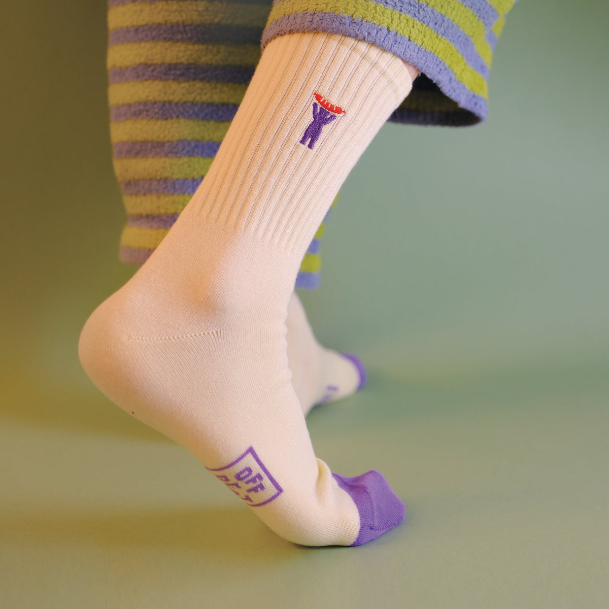 Chaussettes Brodées Ours de Berlin