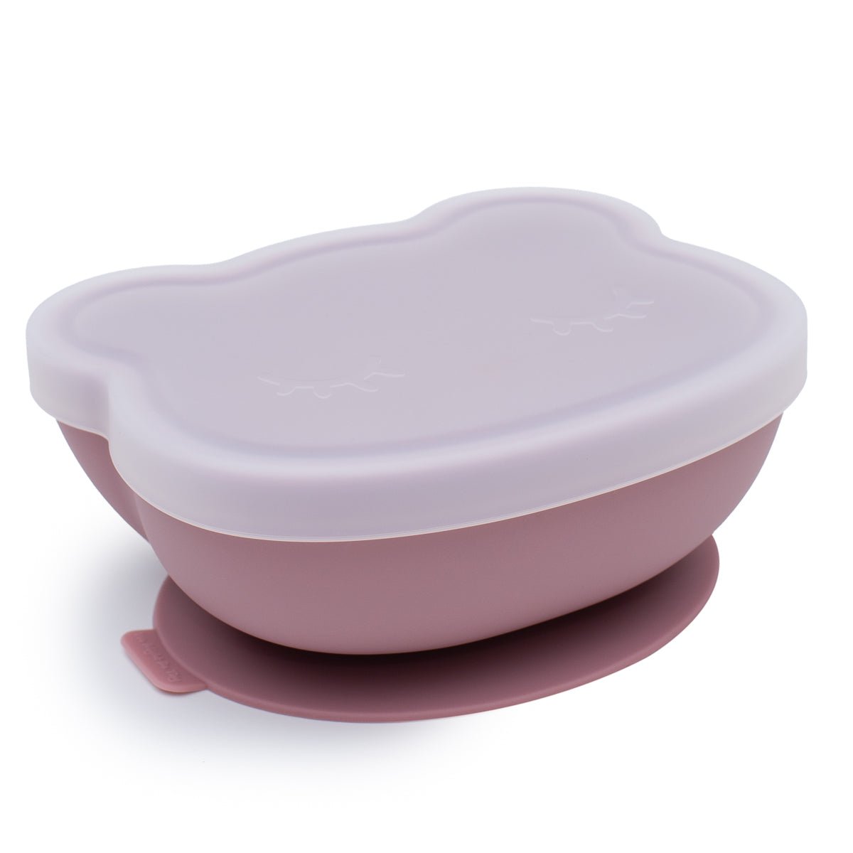 Dusty Rose Bear siliconen kom