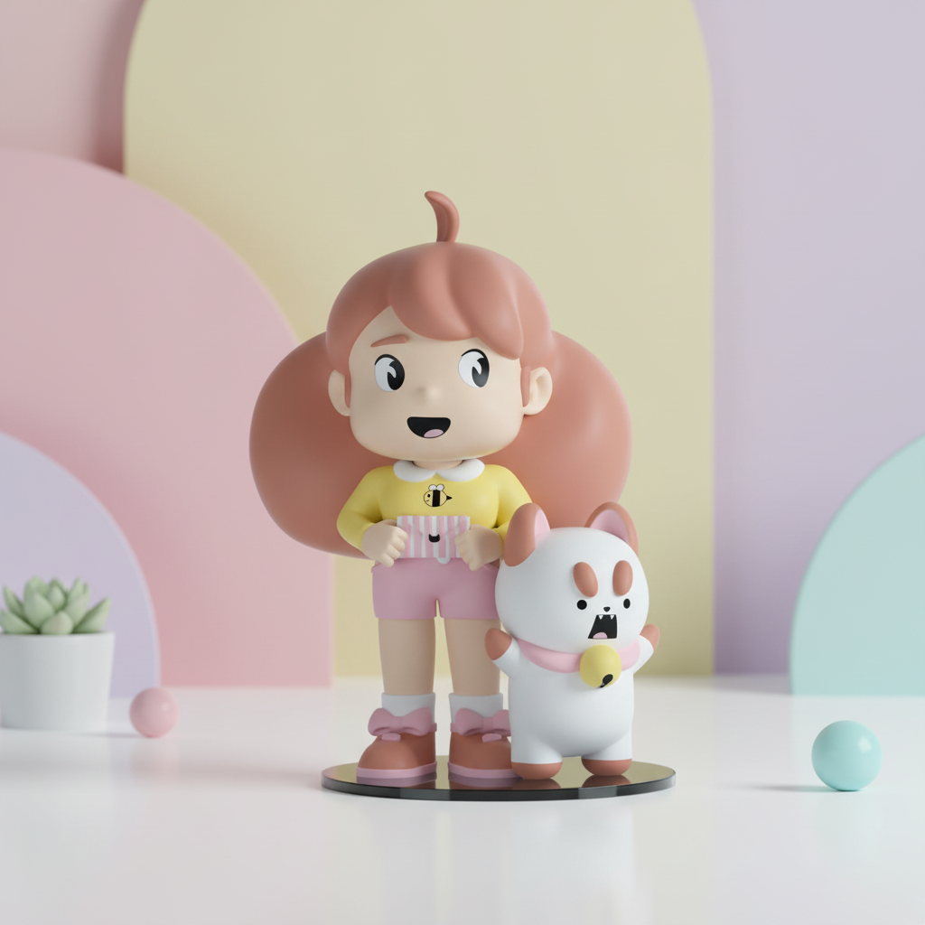 Bij en PuppyCat 