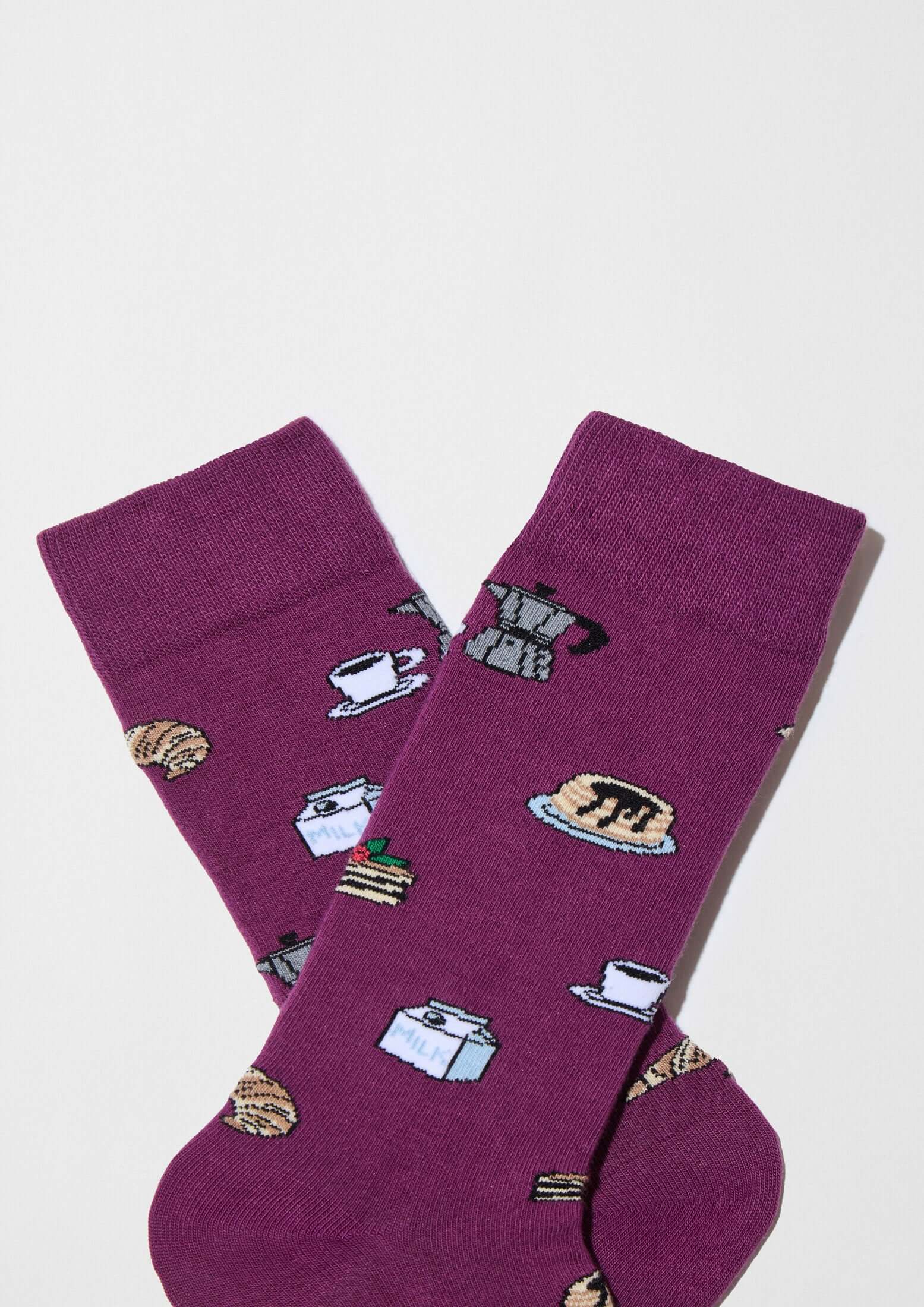 Chaussettes BeSweetBreakfast Prune