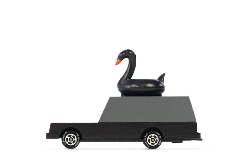 Voiture en Bois Candycar World - Cygne Noir