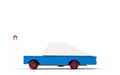 Auto de madera Candycar World: Blue Racer n.° 8
