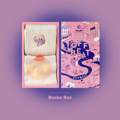 Coffret Cadeau Chaussettes Seins