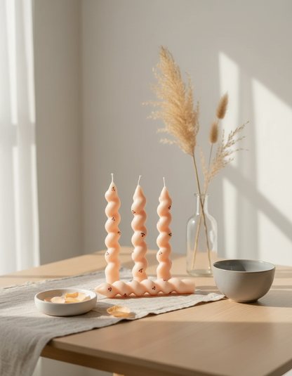 Bougie twisted cherries