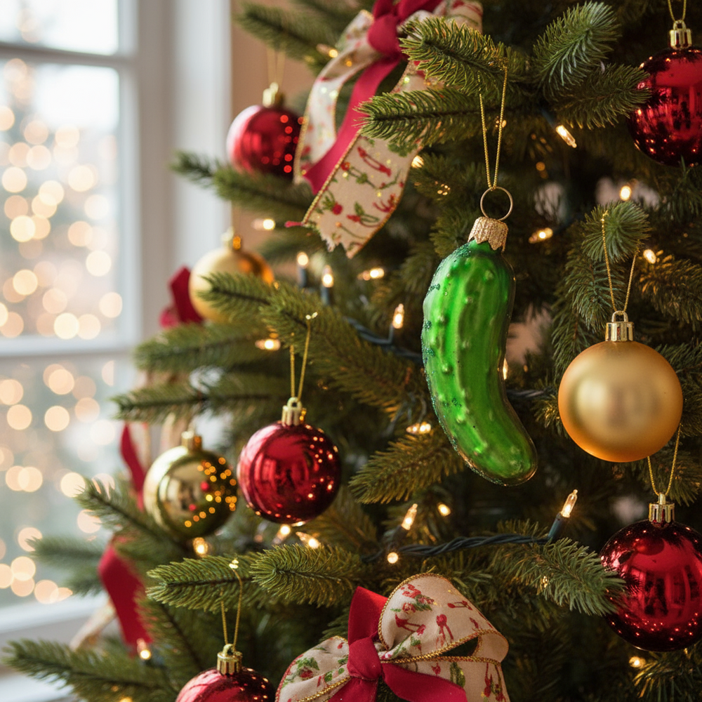 Kerstbal augurk