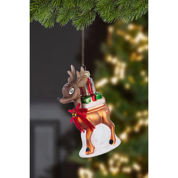 クリスマスのトナカイのオーナメント