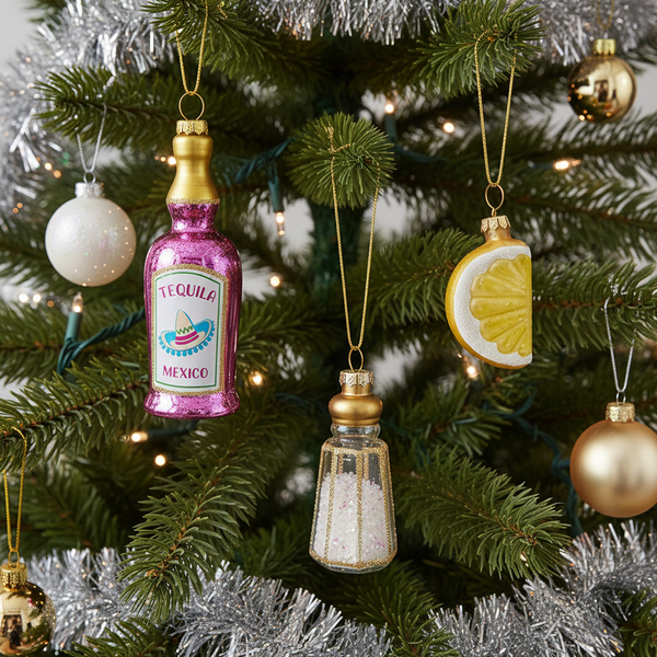 Enfeites de Natal Tequila Paf