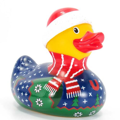 Pato suéter de Navidad