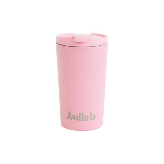 Pastel Pink Insulated Mug 