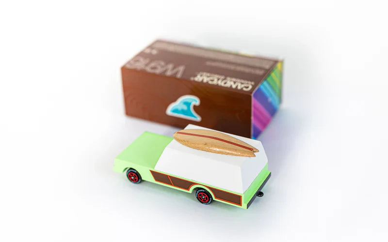 Candycar World Houten Auto - Surfwagen