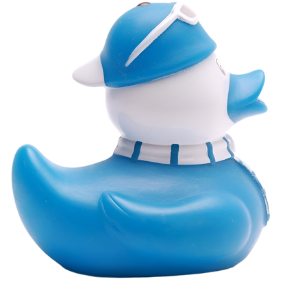Blue Football Supporter Duck