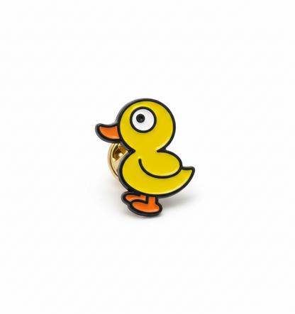 Pin's Canard Jaune Debout