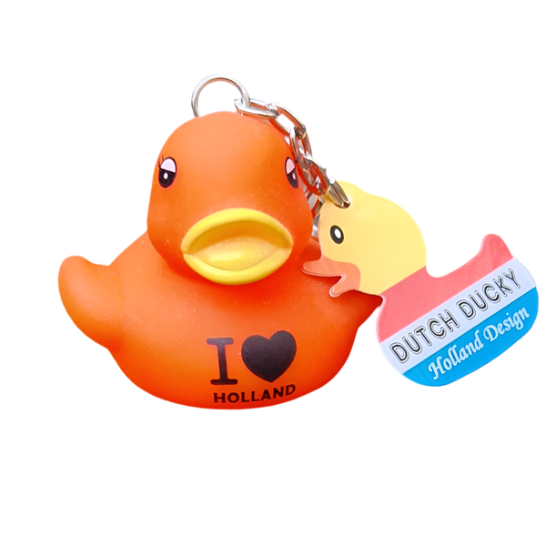 Porte-clés Canard I ❤️ Hollande