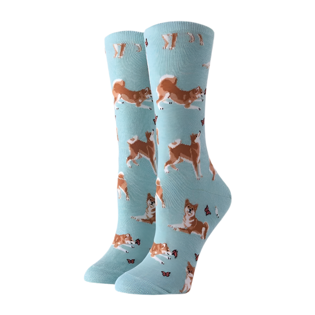 chaussettes shiba inu mrcol