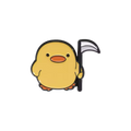 偽物の黄色いアヒルのピン