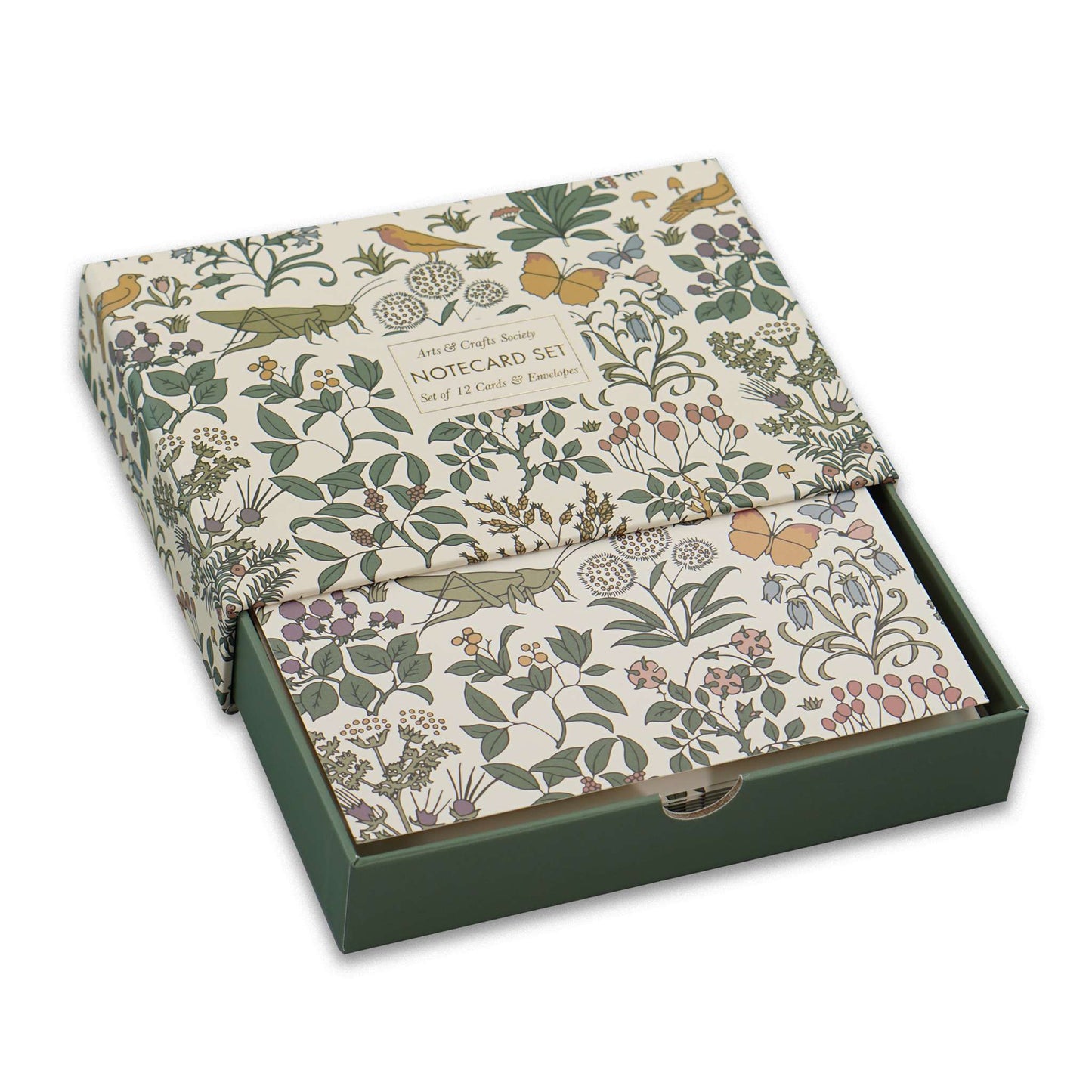 Coffret de 12 cartes et enveloppes Apothercary Garden