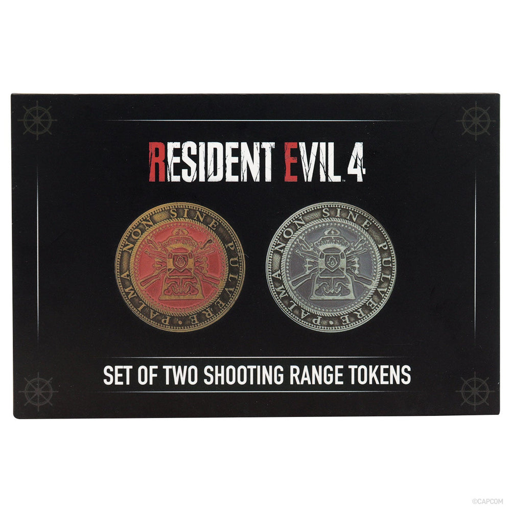 Pack de deux jetons Resident Evil 4 - Shooting Gallery