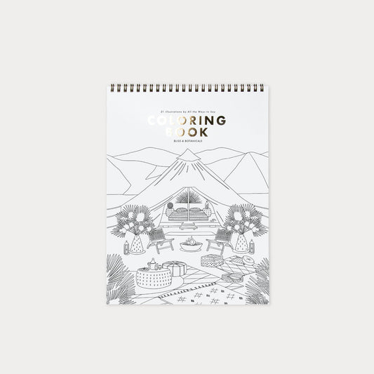 Coloring Book Bliss & Botanicals