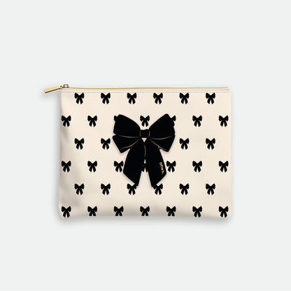 Black Bow - Pouch Bag